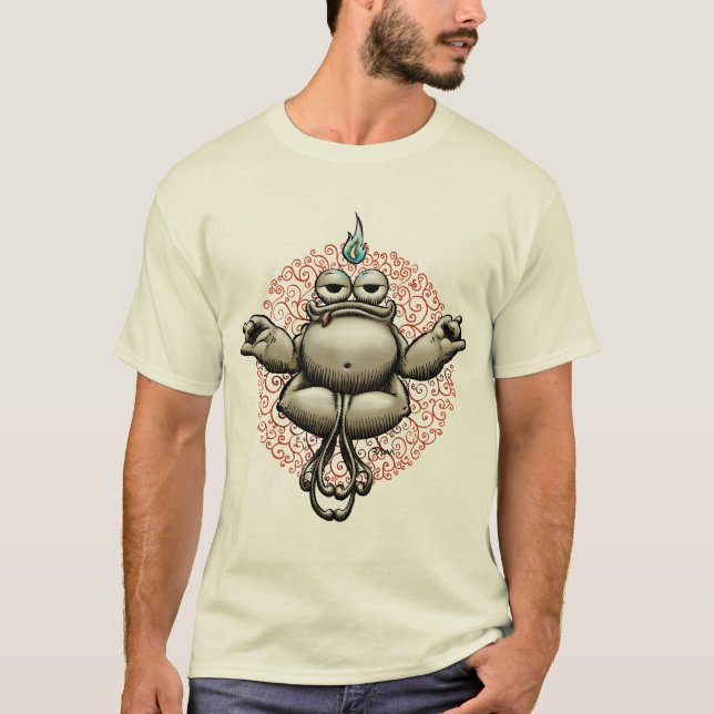 T-shirts Sapo do zen - luz (Frente)