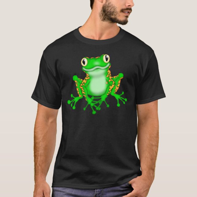 T-shirts Sapo verde (Frente)