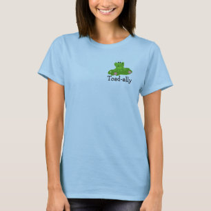 T-shirts Sapo Verde Legal com Dito