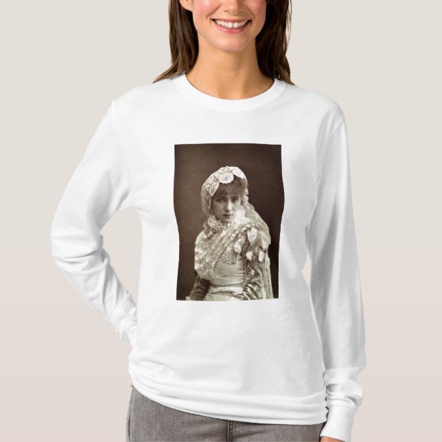 T-shirts Sarah Bernhardt no papel de Marion Delorme (Frente)