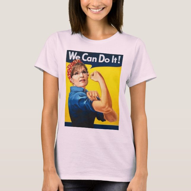 T-shirts Sarah Palin (Frente)