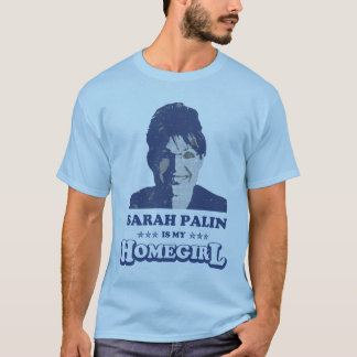 T-SHIRTS SARAH PALIN É MEU HOMEGIRL