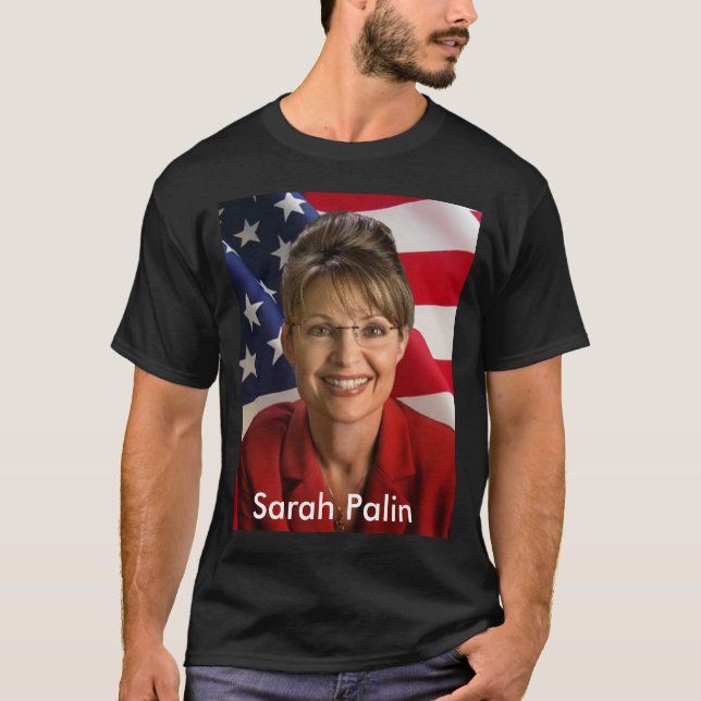 T-SHIRTS SARAH PALIN PARA O VICE-PRESIDENTE (Frente)