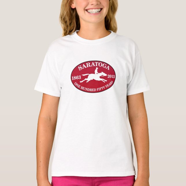 T-shirts Saratoga 150 (Frente)