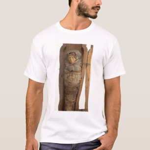 T-shirts Sarcófago e corpo mummified de Psametik mim (664-