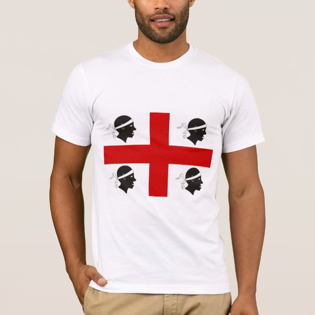 T-shirts Sardinia, Italia (Frente)