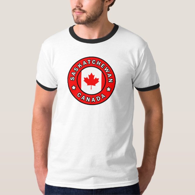 T-shirts Saskatchewan Canada (Frente)