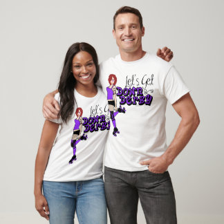 T-shirts Sass E. Purple Down & Derby
