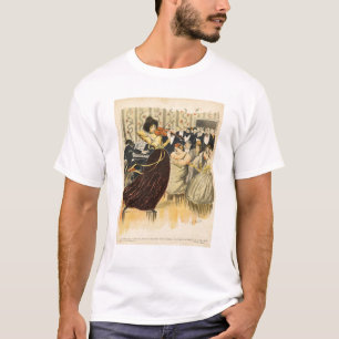 T-shirts Sátira de uma noite musical do salão de beleza