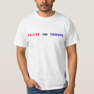 T-SHIRTS SAUDAÇÃO, TROPAS,