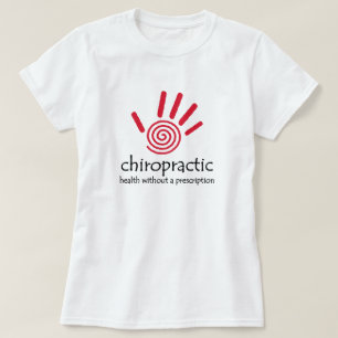 T-shirts Saúde Do Chiro Sem Rx