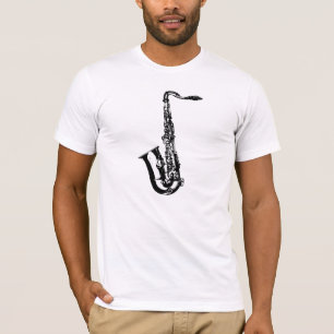 T-shirts Saxofone