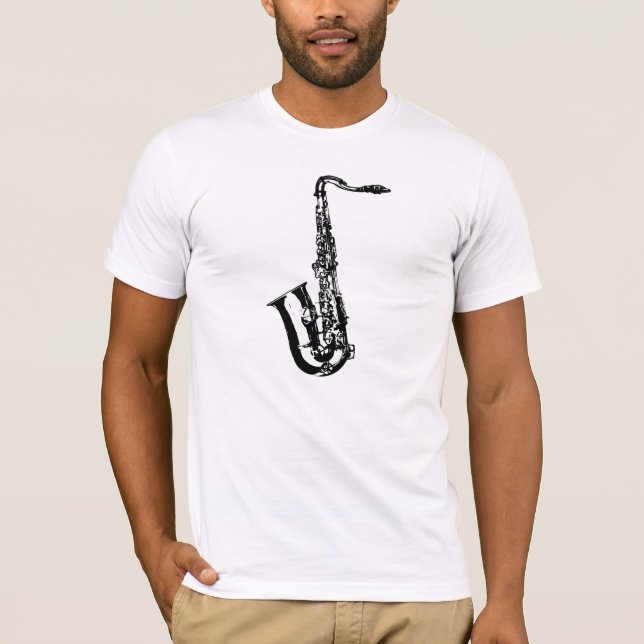 T-shirts Saxofone (Frente)