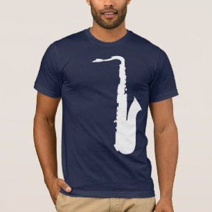 T-shirts saxofone