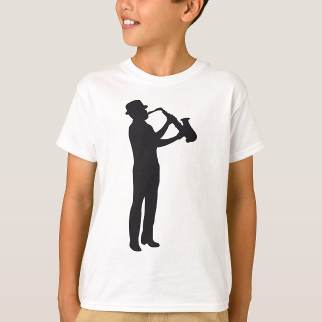 T-shirts saxophon (Frente)