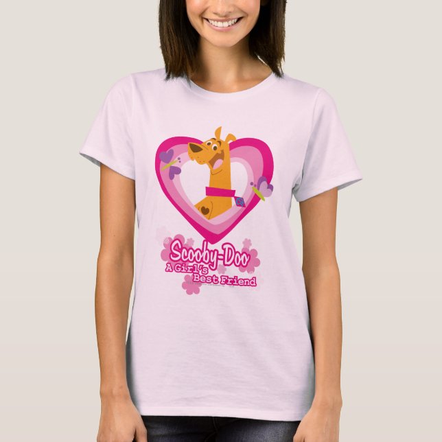T-shirts Scooby-Doo A Girl's Best Friend (Frente)