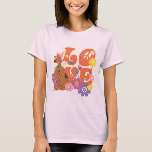 T-shirts Scooby-Doo "amor "