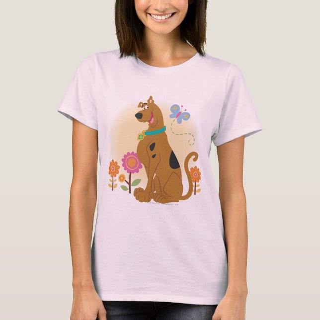 T-shirts Scooby Doo Após Borboleta (Frente)