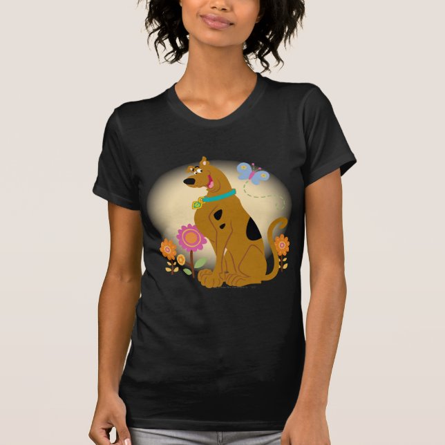 T-shirts Scooby Doo Após Borboleta (Frente)