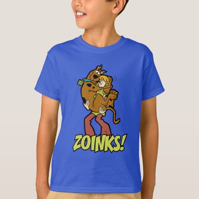 T-shirts Scooby-Doo e Zoinks Shaggy! (Frente)