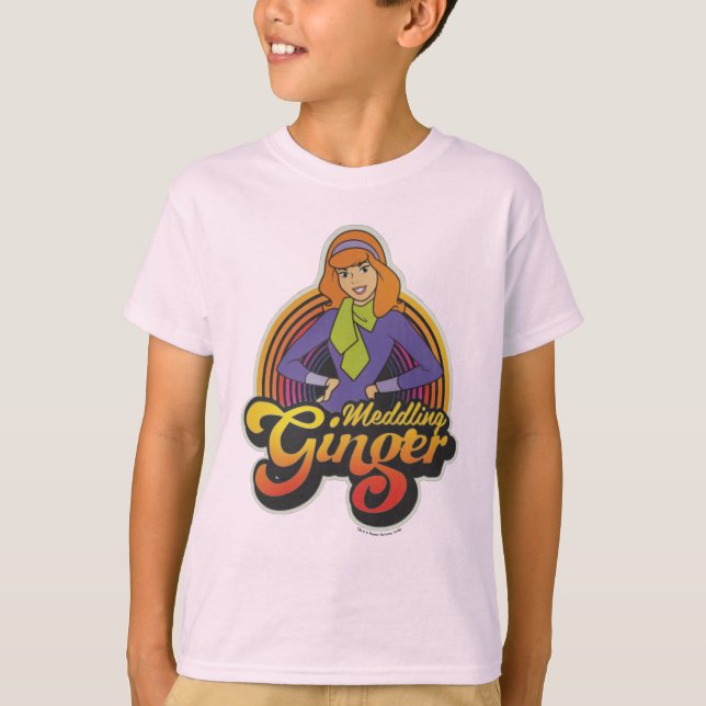 T-shirts Scooby-Doo | "Meddling Ginger" Daphne (Frente)