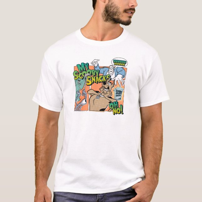 T-shirts Scooby-Doo "My Scooby Snacks" (Frente)
