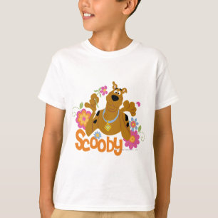 T-shirts Scooby-Doo nas flores