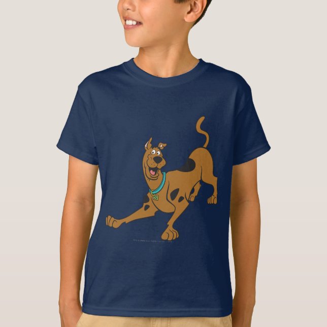 T-shirts Scooby-Doo Pronto Para Jogar (Frente)
