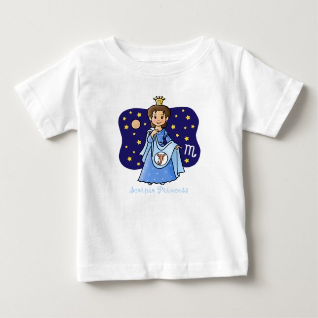 T-shirts Scorpio Princess (Frente)
