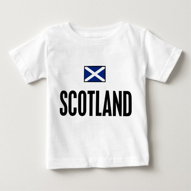 T-shirts Scotland corajoso (Frente)
