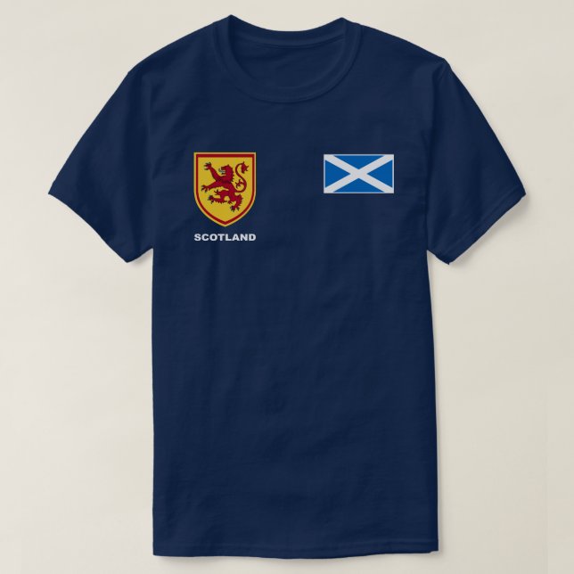 T-shirts Scotland Rugby (Frente do Design)