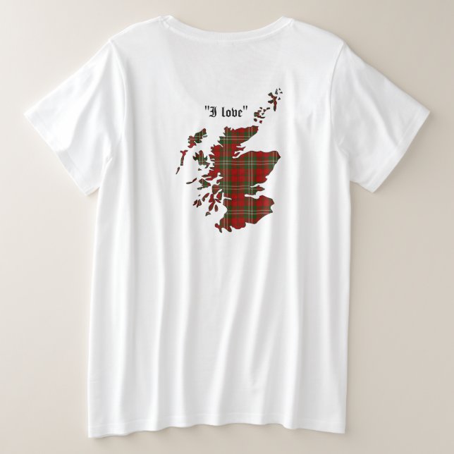 T-shirts Scott Clan Crachá Women's (Verso do Design)