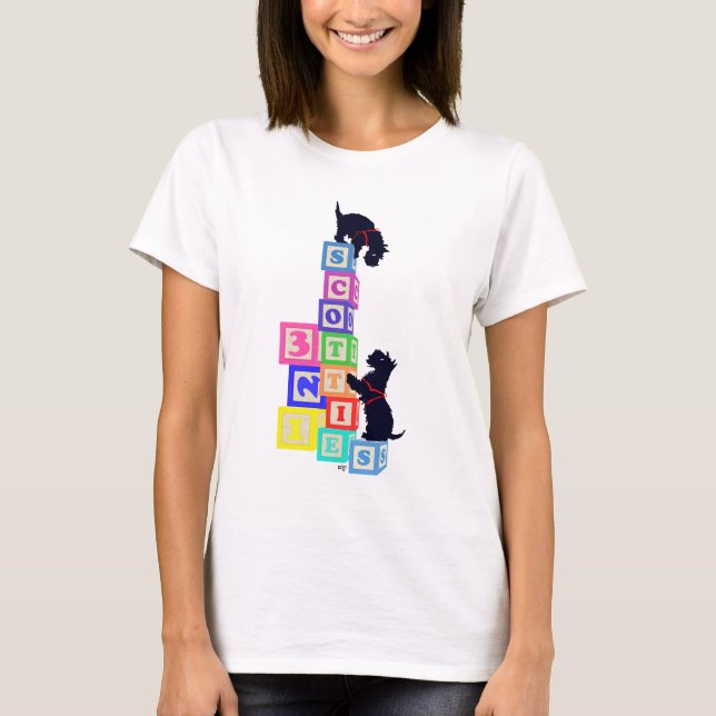 T-shirts Scottie Blocks (Frente)