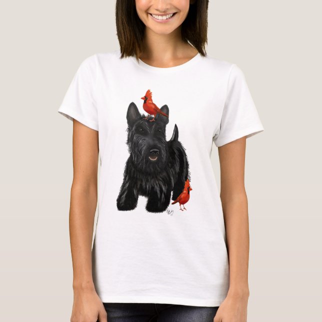 T-shirts Scottie Dog e Red Birds (Frente)