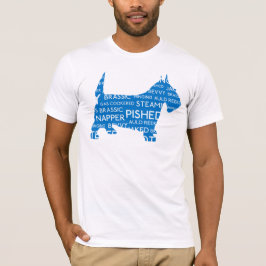 T-shirts Scottie Scottish Slang Blue