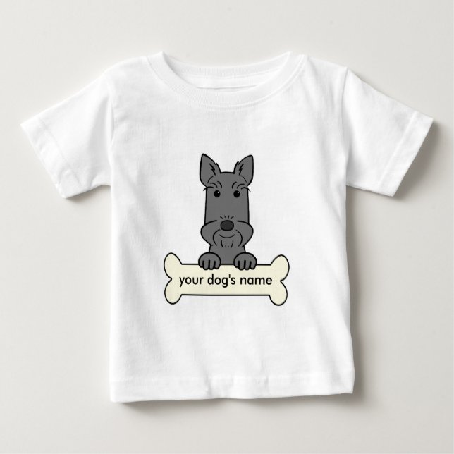 T-shirts Scottish personalizado Terrier (Frente)