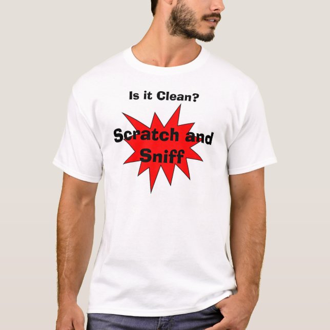 T-shirts Scratch e Sniff (Frente)