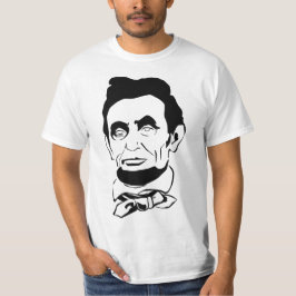 T-shirts Screenprint do vetor de Abraham Lincoln
