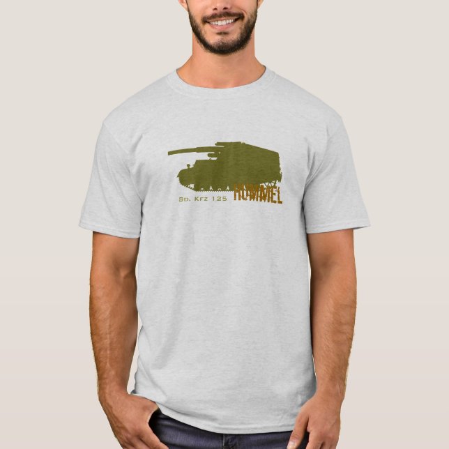 T-shirts Sd. Kfz 125 Hummel (Frente)
