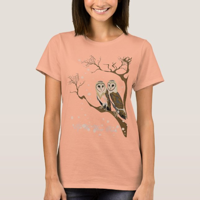 T-shirts Se Éramos Corujas (Frente)