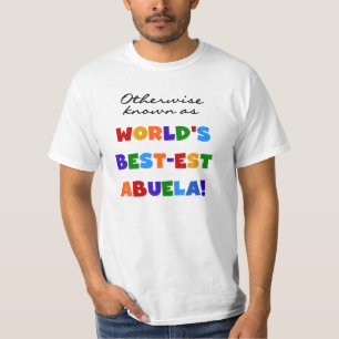 T-shirts Se não sabido como presentes do Melhor-est Abuela