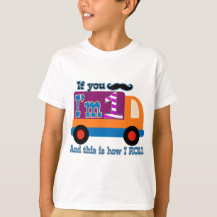 T-shirts Se você bigode eu sou um e é assim que eu rolo