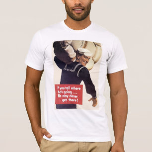 T-shirts Se você diz aonde está indo