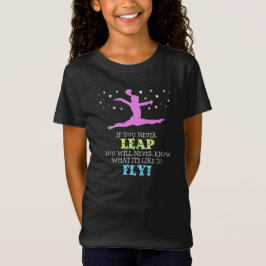 T-shirts Se você nunca pula - citações inspiradas da