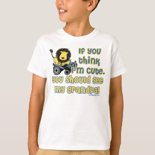 T-shirts Se você pensa que eu sou bonito, você devo ver m