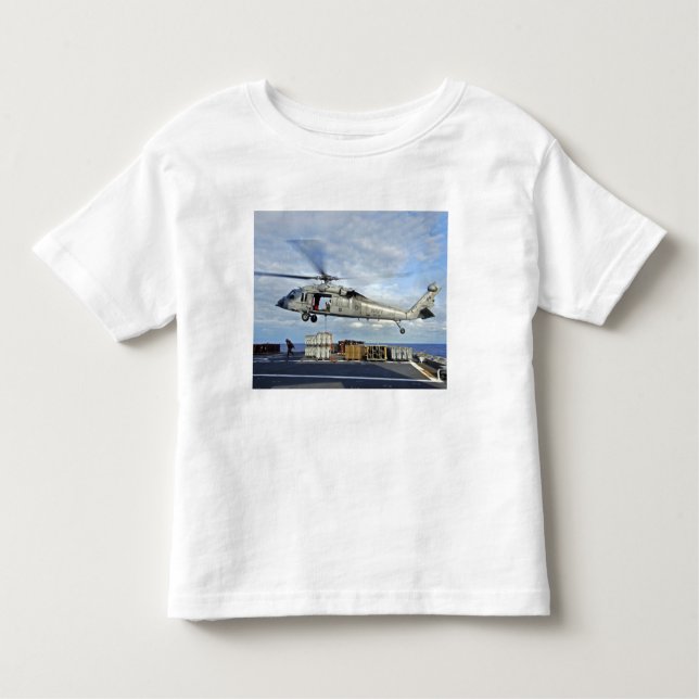 T-shirts Seahawk MH-60S prepara-se para entregar munições (Frente)