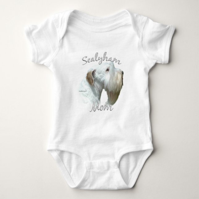 T-shirts Sealyham Terrier Mãe 2 (Frente)