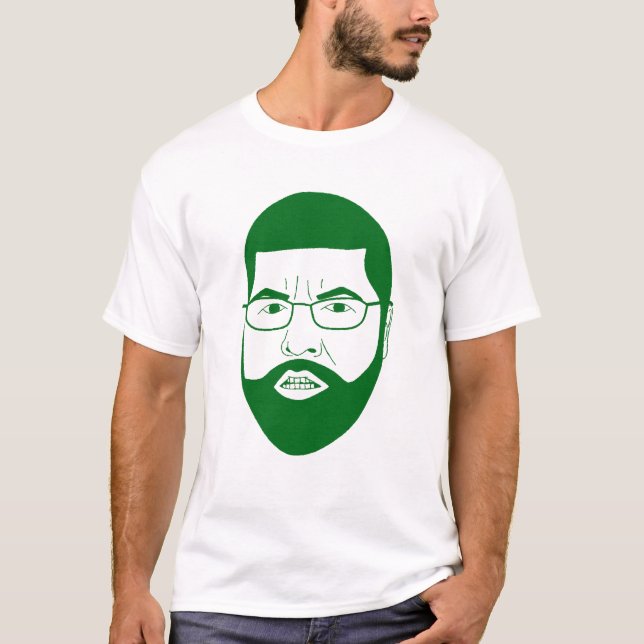 T-shirts Sean - verde (Frente)