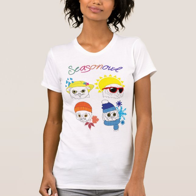T-shirts Seasonowl (Frente)