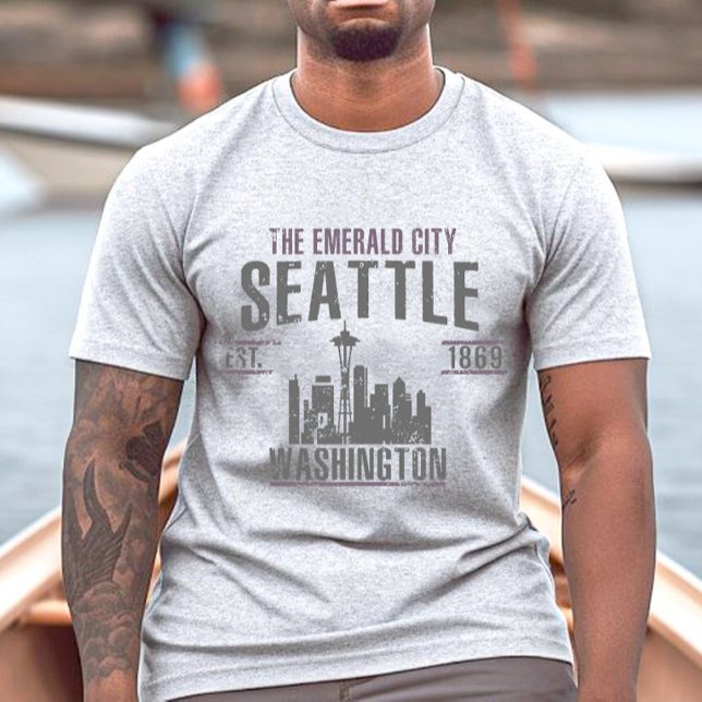 T-shirts Seattle (Criador carregado)
